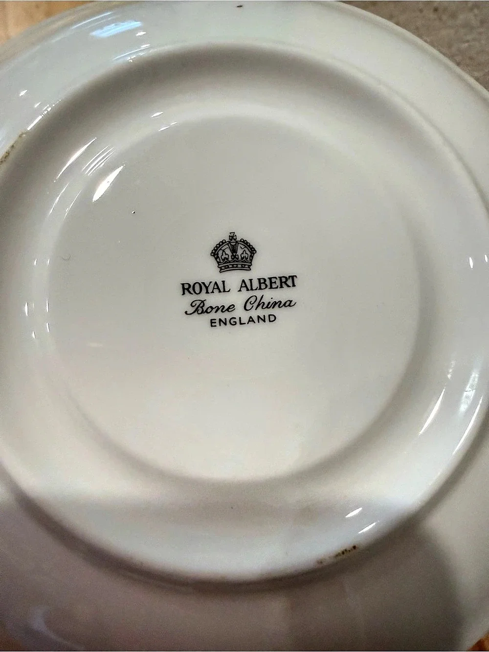 Vintage Royal Albert Teacup & Saucer Set Rose Floral Motif England Bone China Wi